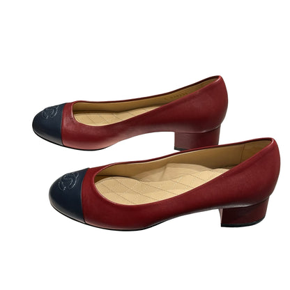 CHANEL RED HEELS [3001030]