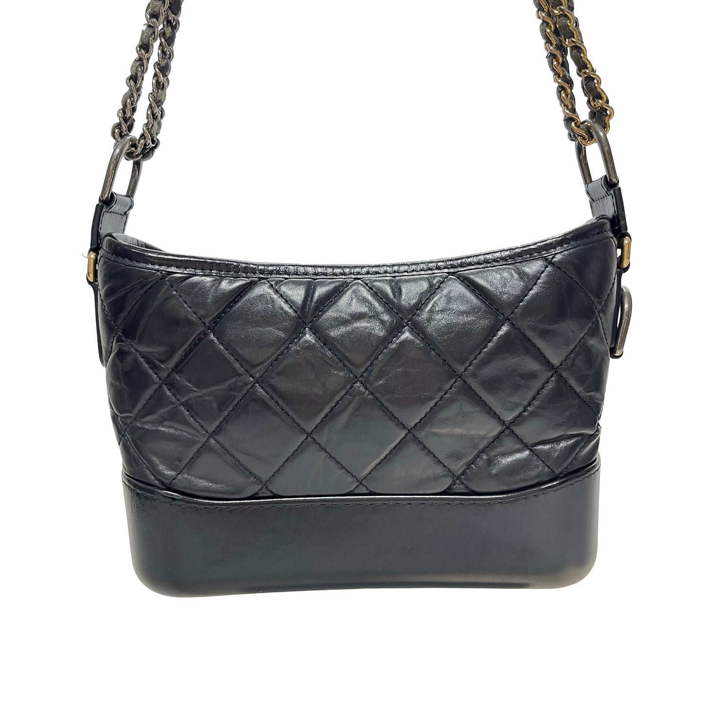 Used CHANEL Gabrielle Chain Shoulder Bag Black