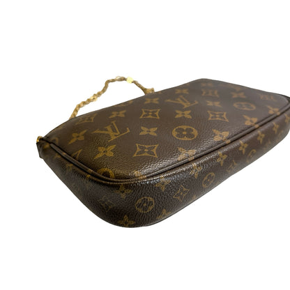 Used LOUIS VUITTON Monogram Multi Pochette Accessories Cross body bag Brown