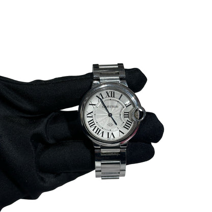 Used CARTIER Balloon Blue Watch Watch Silver