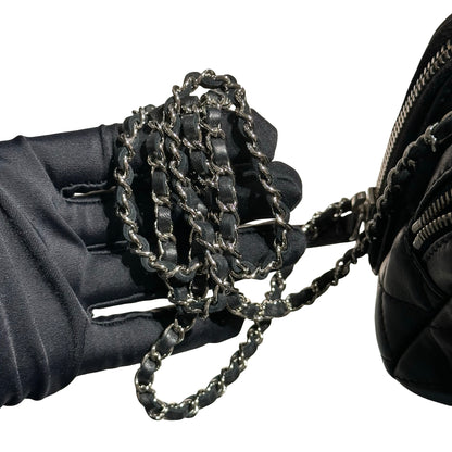 CHANEL MINI DOUBLE POUCH BAG [3000442]