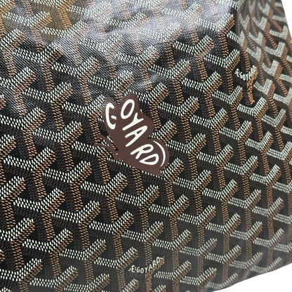 Used GOYARD Goyardine HOBO BAG Hobo Bag Black Brown
