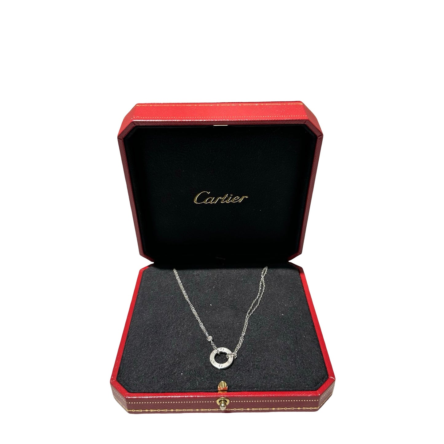 Used CARTIER LOVE Necklace White Gold