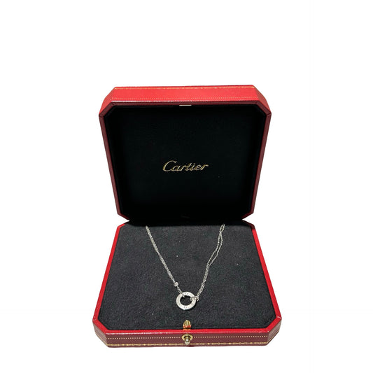 Used CARTIER LOVE Necklace White Gold