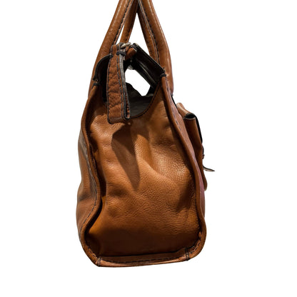 Used CHLOE Edith Bag Shoulder Bag Brown PHW