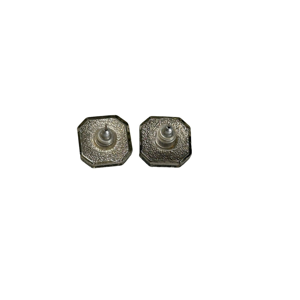Used CHANEL Earrings Black