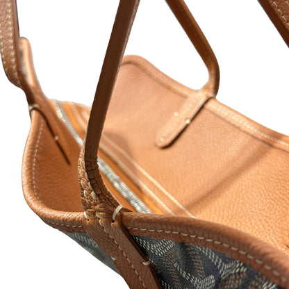Used GOYARD Hardy PM Tote Bag Brown PHW