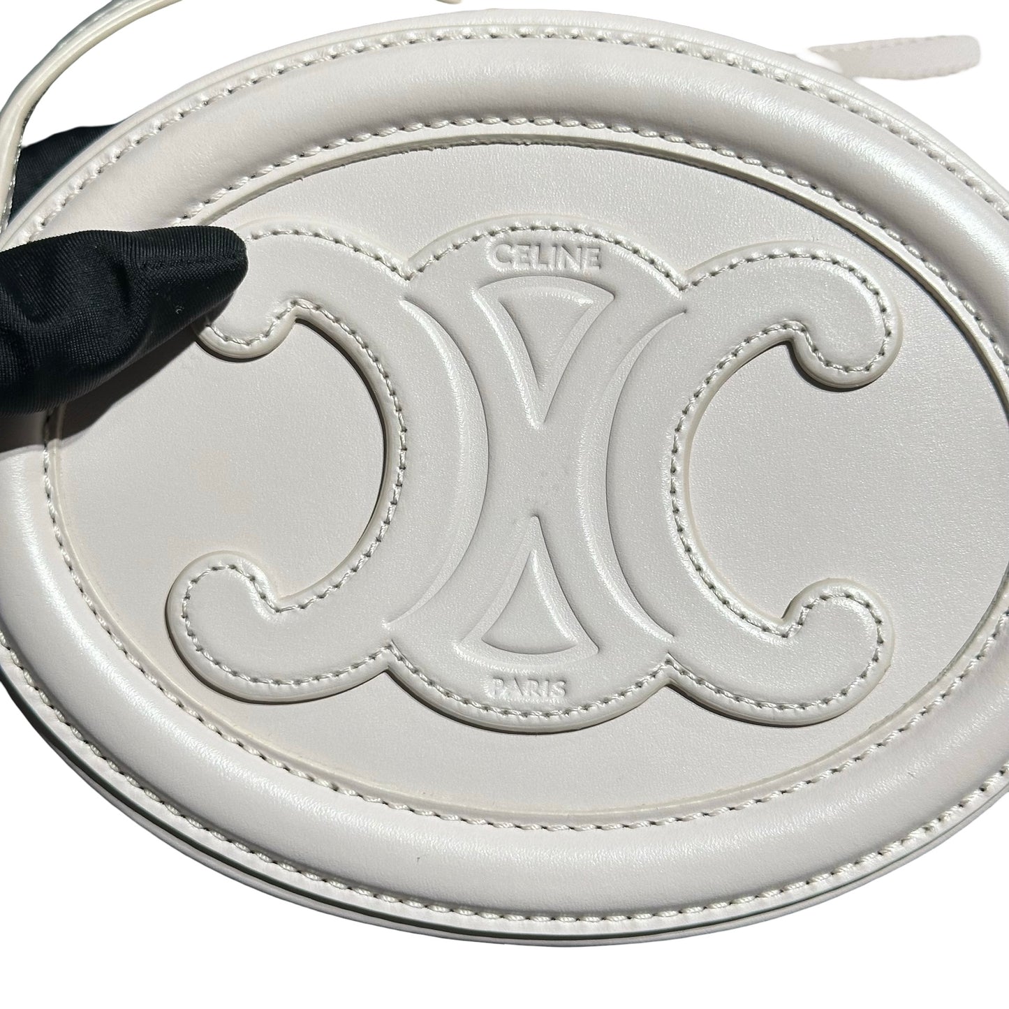 CELINE CUIR OVAL BAG [3000568]