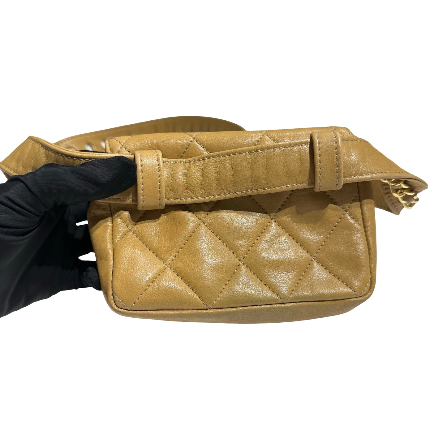 CHANEL VINTAGE BELT BAG BEIGE [20004214]
