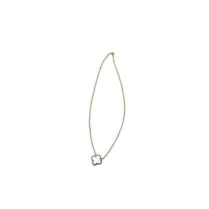Used VAN CLEEF & ARPELS Rose Gold 18K Gold PURE Alhambra Necklace GHW