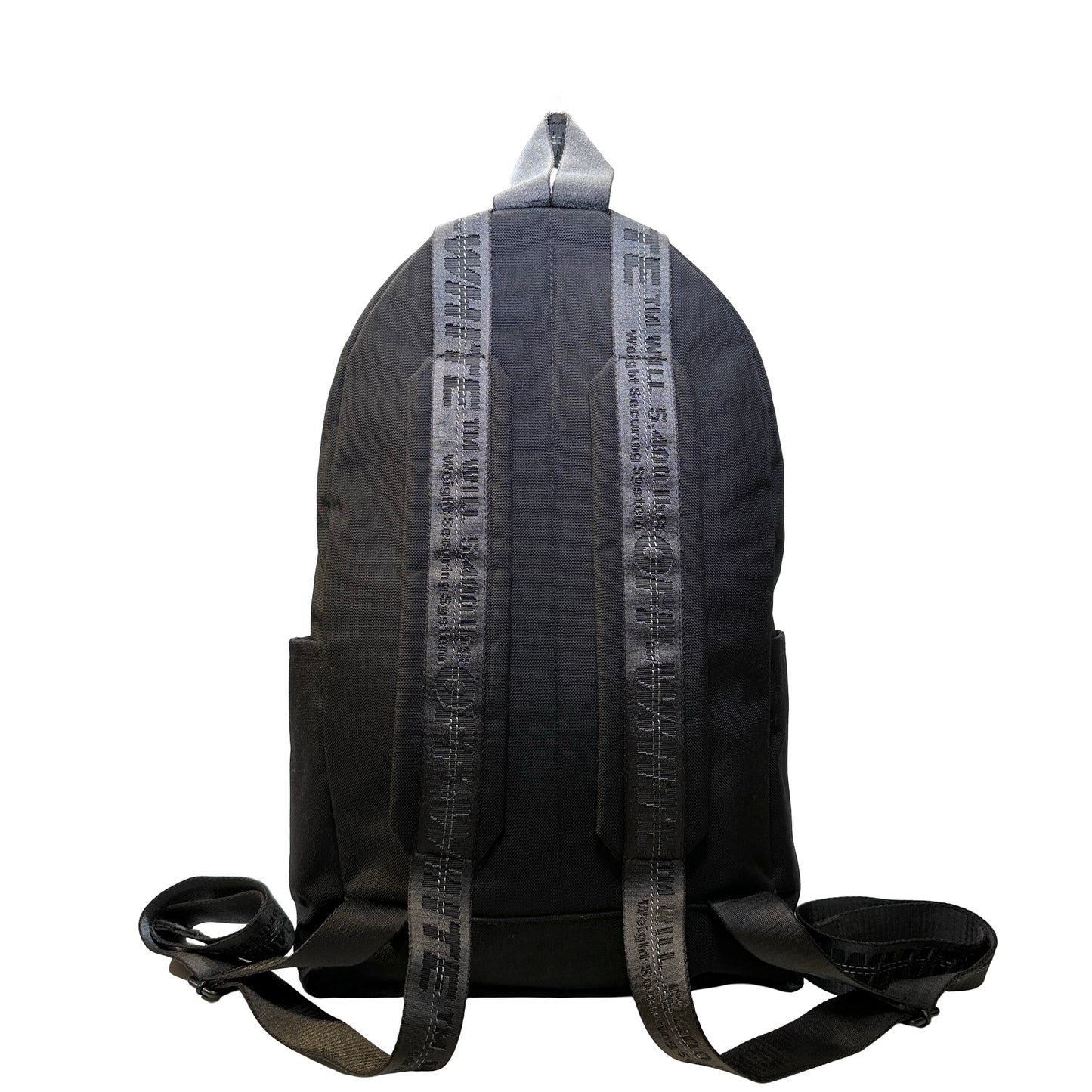 Used OFF WHITE Canvas Backpack Black