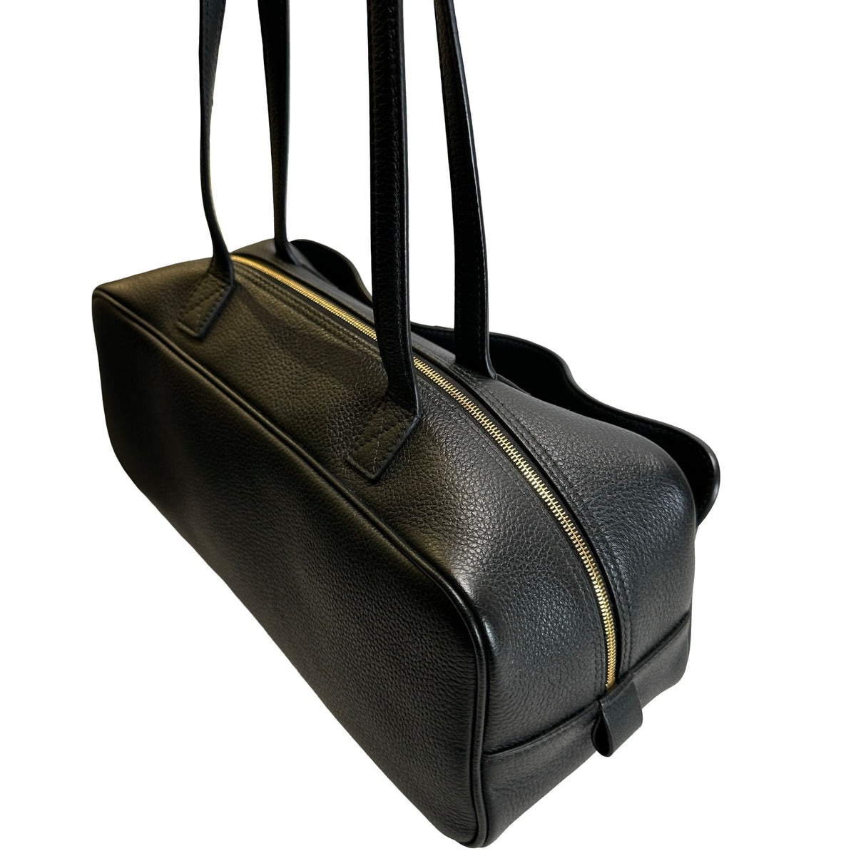 Used BALENCIAGA Leather Shoulder Bag Shoulder Bag Black