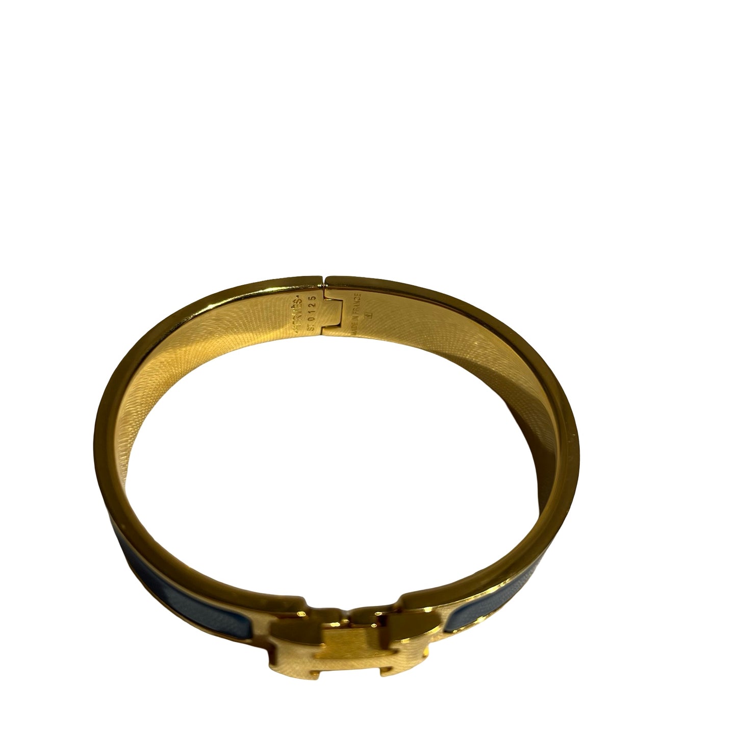 HERMES BANGLE BLUE GHW[A05539]