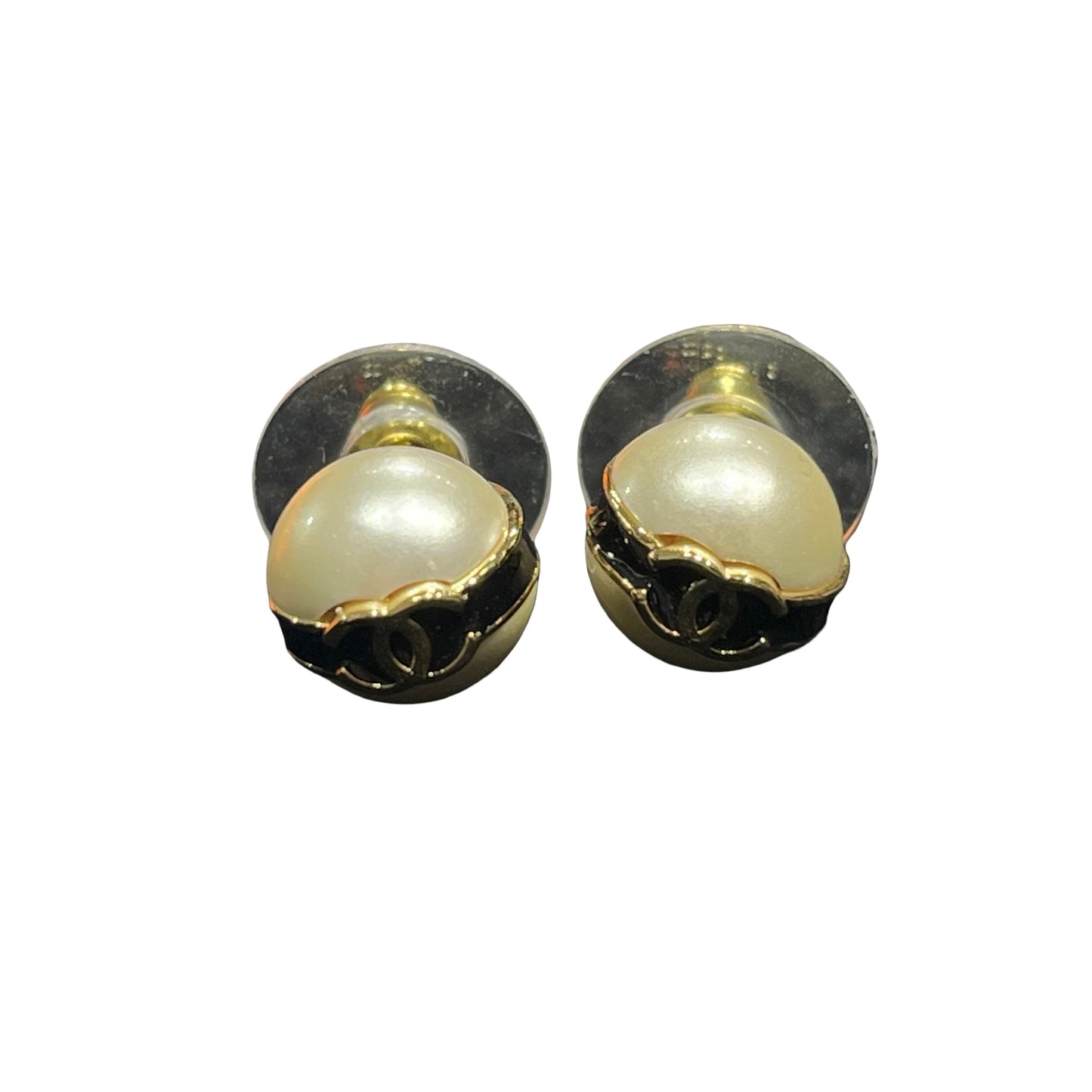 CHANEL Earrings Gold
