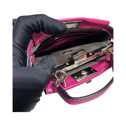 FENDI MINI PEEKABOO TWO WAY SHOULDER BAG [3000257]
