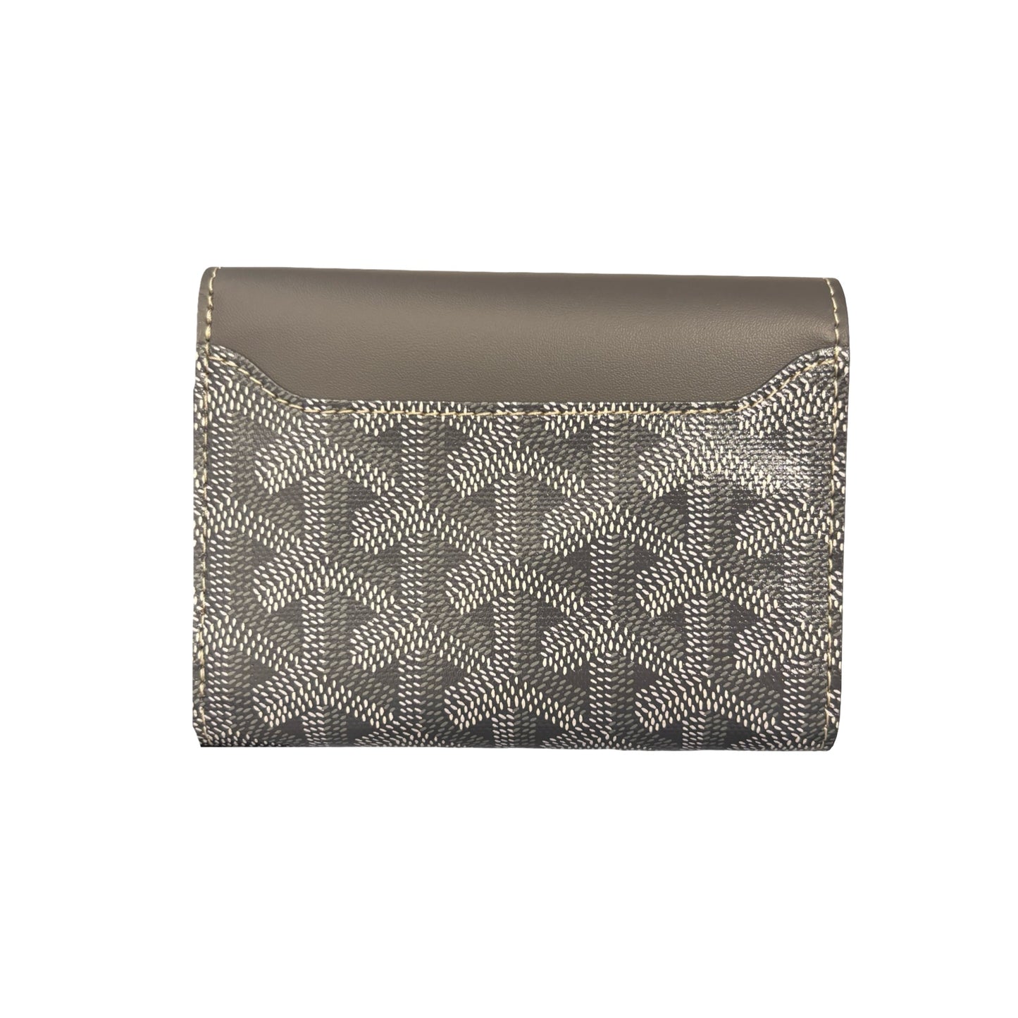 GOYARD SAINT GABRIEL GREY PHW CANVAS WALLET [3000602]