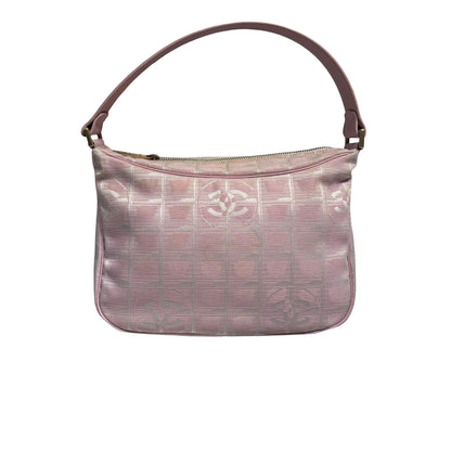 CHANEL PINK GHW TRAVEL LINE SHOULDER BAG [3000258]