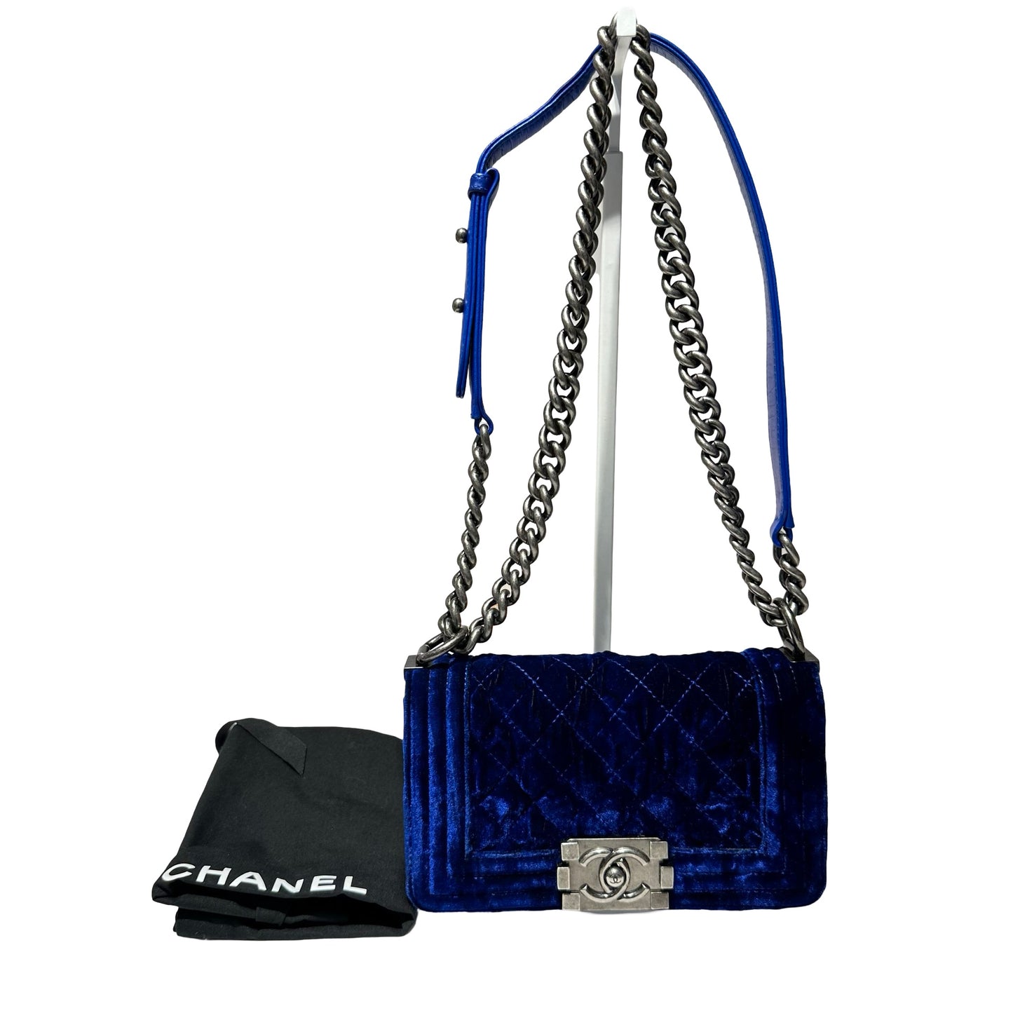 Velvet Boy 20cm Chain Shoulder Bag [101617]