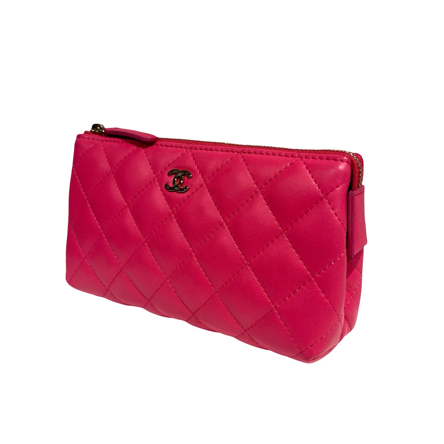 CHANEL LAMBSKIN CLUTCH[3000193]