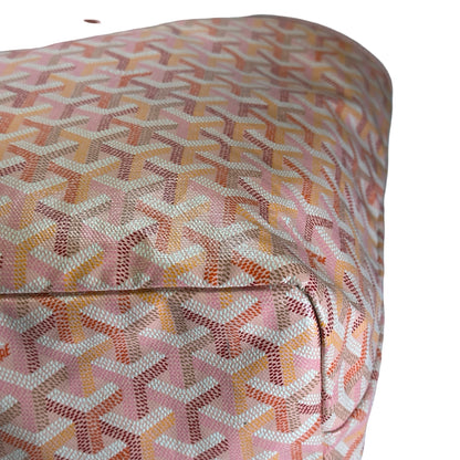 Used GOYARD Goyardine Saint Louis Tote Bag Pink