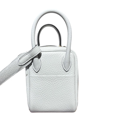 New Hermès TC Cross Body Bag Blue GHW