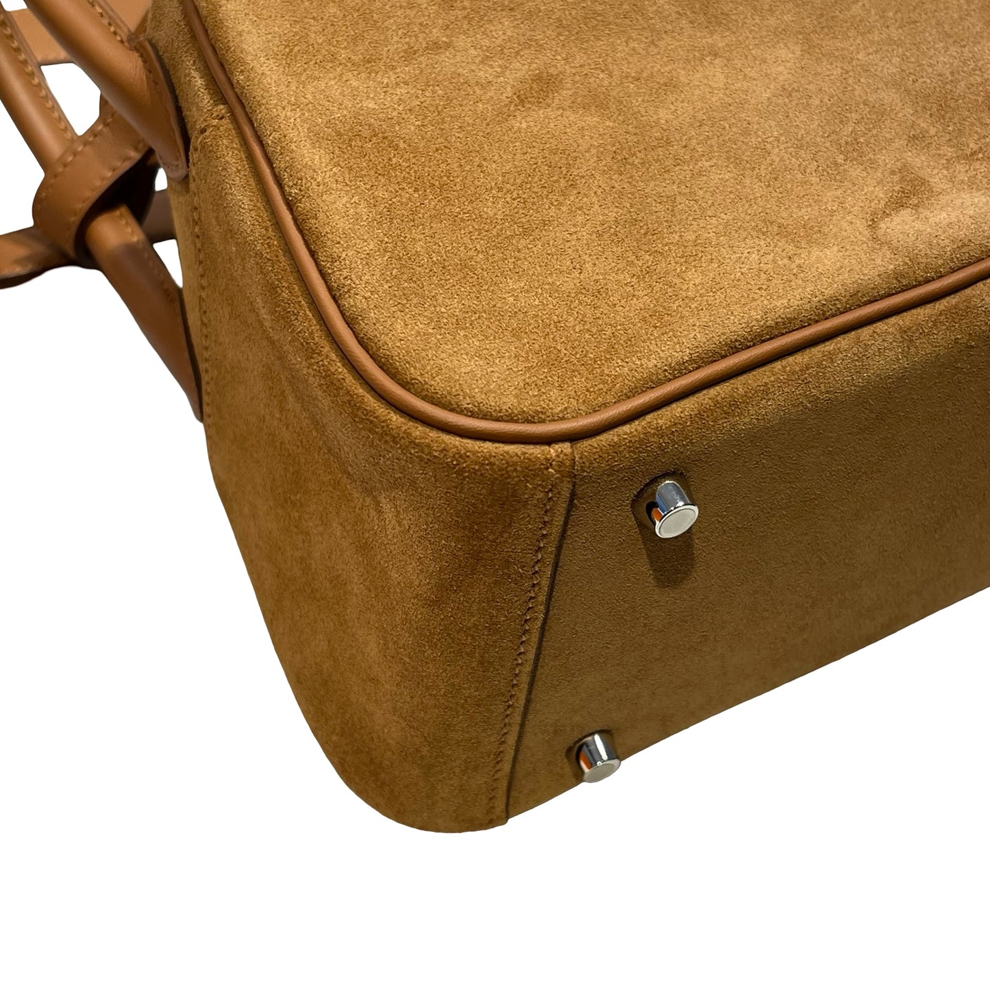New HERMÈS Mini Lindy Shoulder Bag Gold