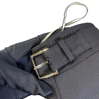 HERMES Virgin Wool Pants Black