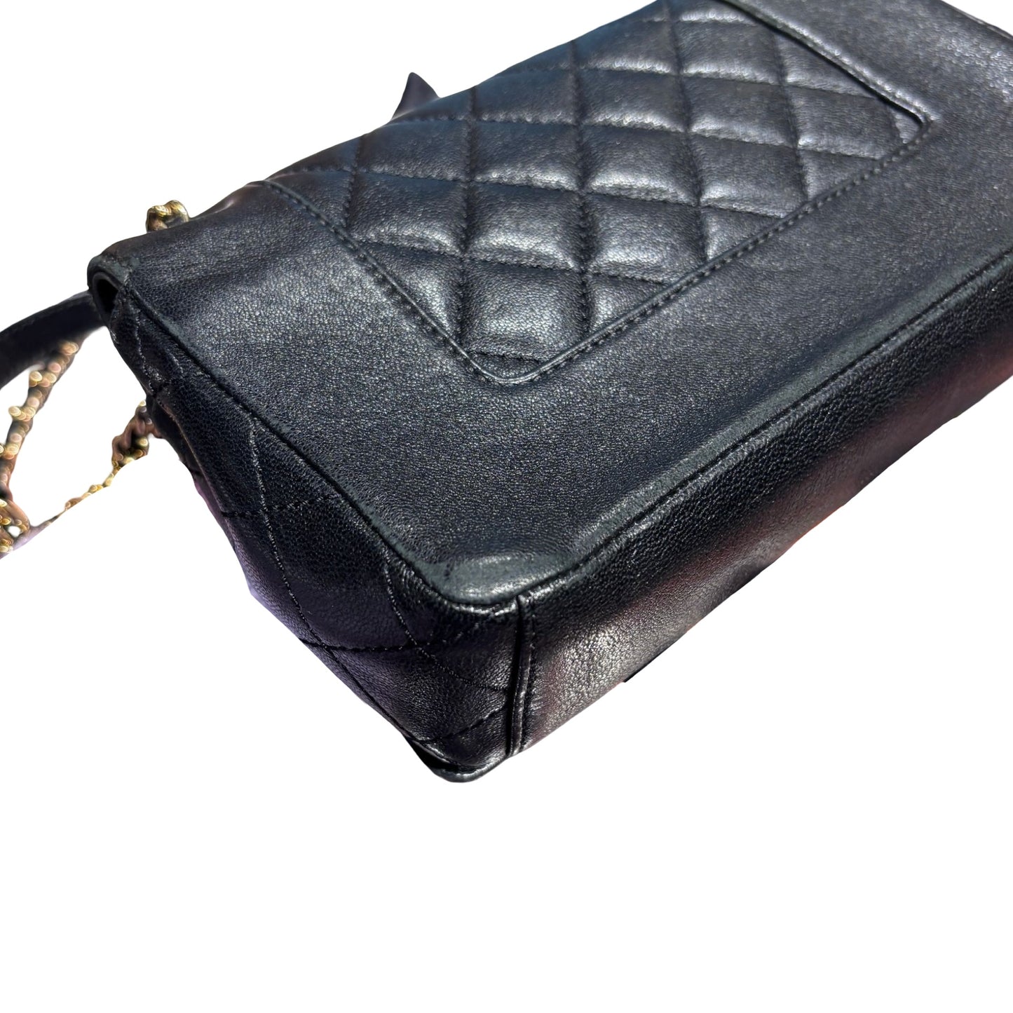 Used CHANEL Chain Shoulder Bag Shoulder Bag Black GHW
