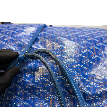 Used GOYARD Canvas Tote PM Tote Bag Blue