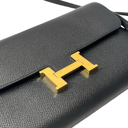 Used HERMÈS Constance to go Cross Body Bag Black GHW