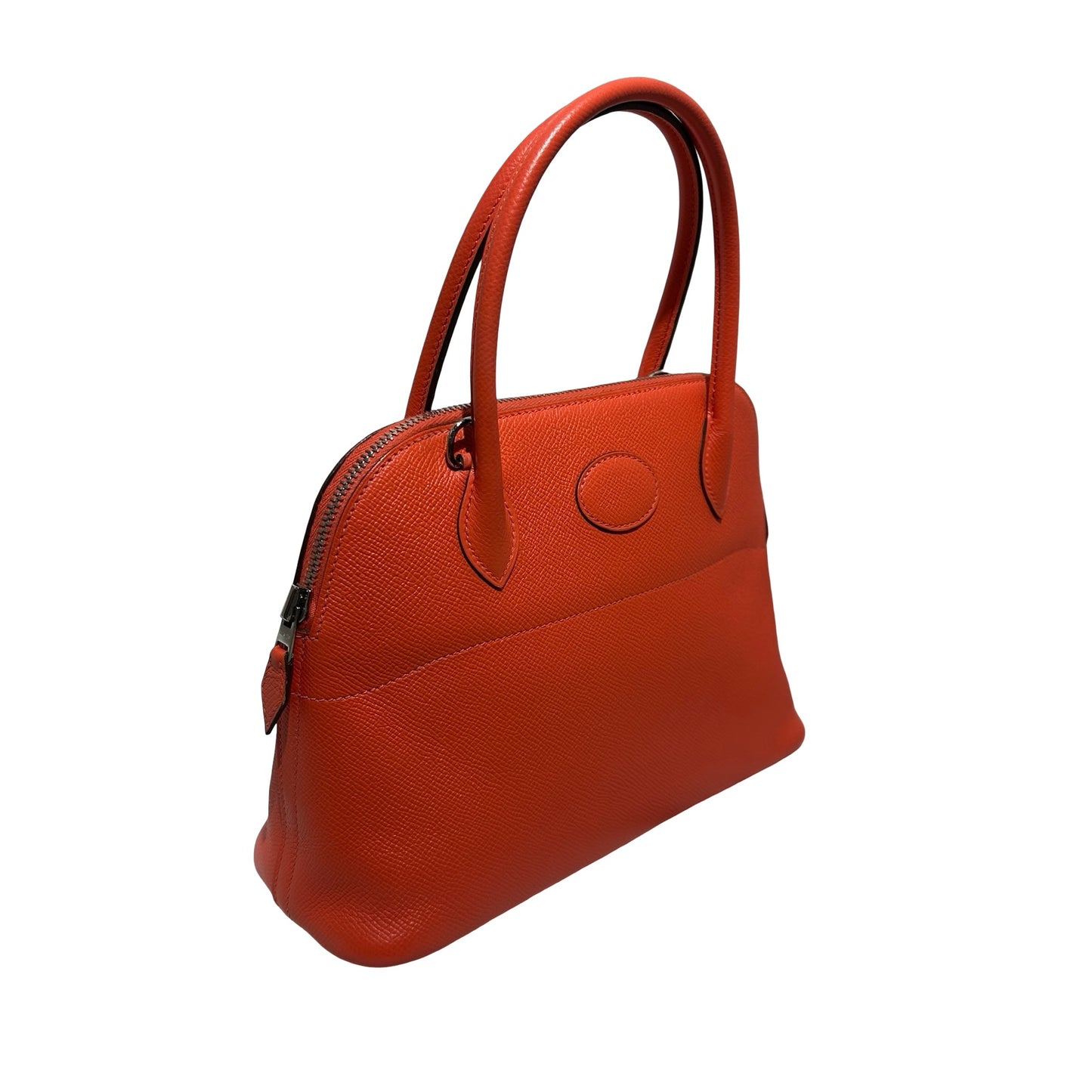 Used HERMES Epsom Bolide 27 Handbag T5 Rose Jaipur PHW