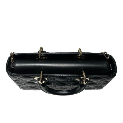 DIOR D-Joy Medium Handbag Black GHW