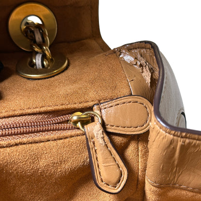 Used COACH Lambskin Leather Backpack