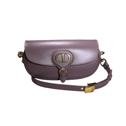Used DIOR Box Calfskin Dior Bobby Crossbody Bag Rose des Vents