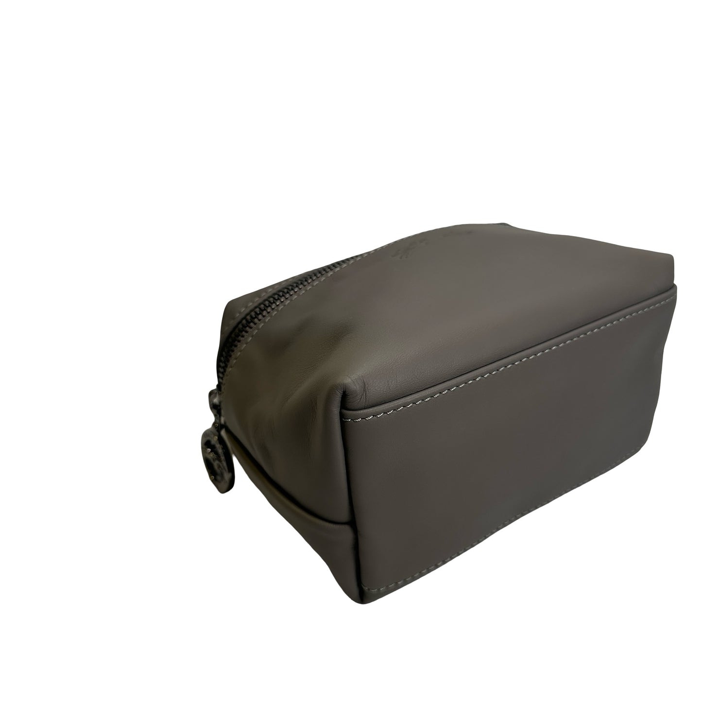 Used LONGCHAMP Leather Le Pliage Xtra Vanity case Grey