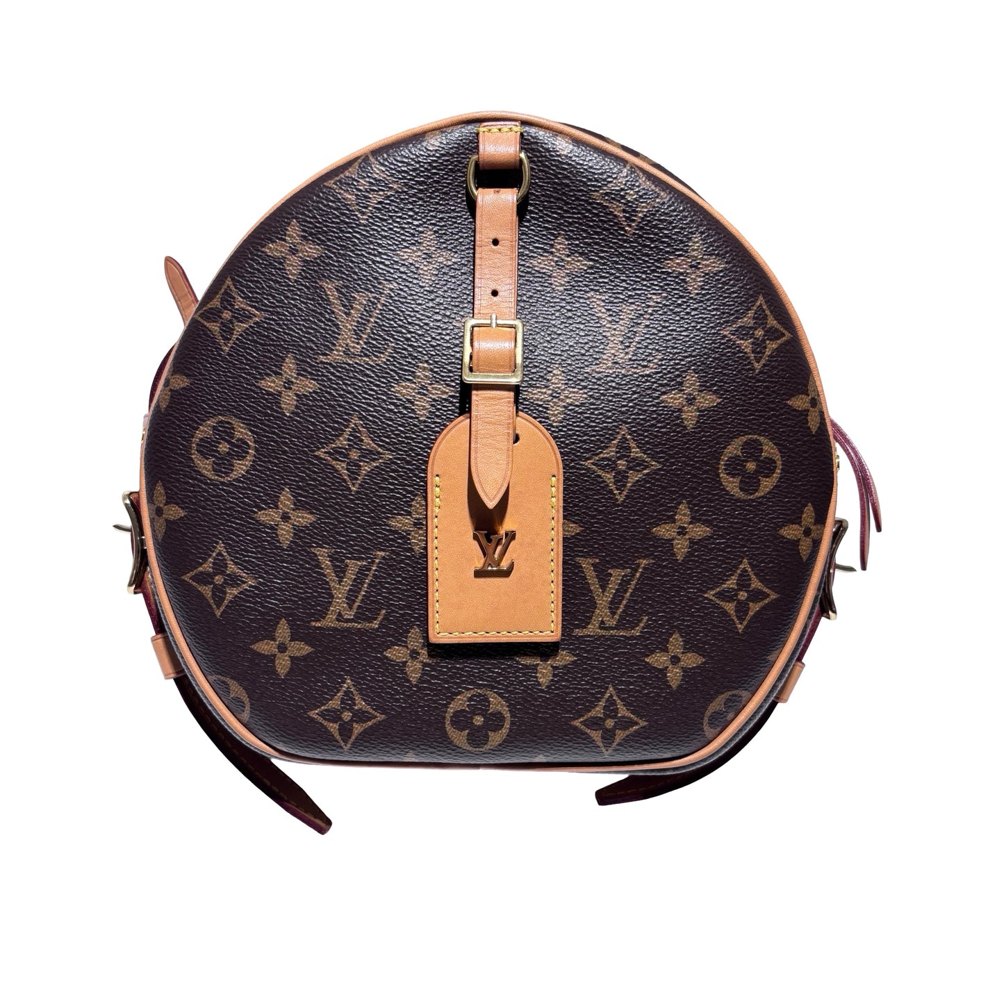 Used LOUIS VUITTON Boîte Chapeau Souple Cross Body Bag Brown