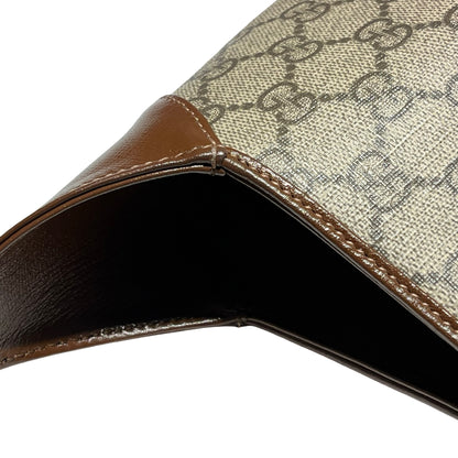 Used GUCCI Shoulder Bag Brown GHW