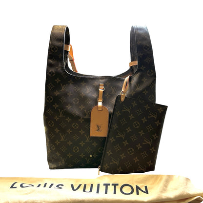 Used LOUIS VUITTON Monogram Tote Handbag Brown