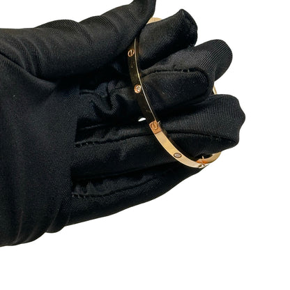 Used CARTIER AU750 Love Bracelet 6鑽 BRACELET Gold