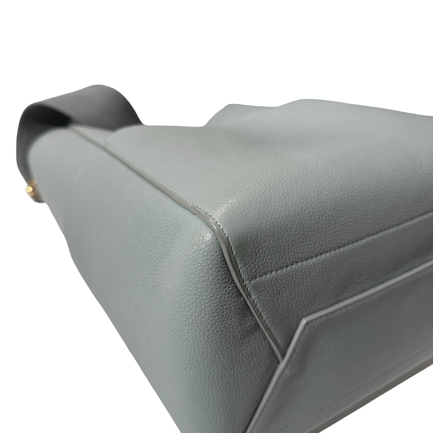 Used CÉLINE Shoulder Grey GHW Shoulder Bag