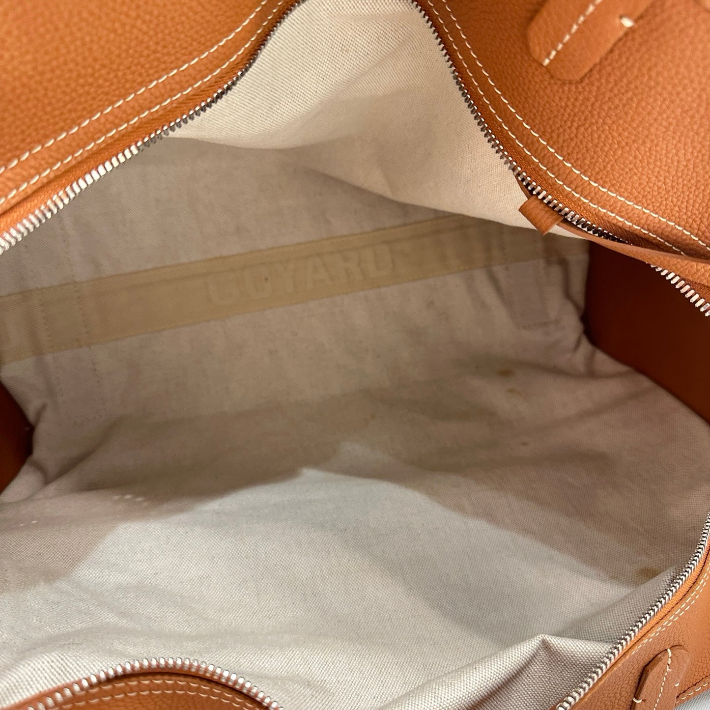 Used GOYARD Hardy PM Tote Bag Brown PHW