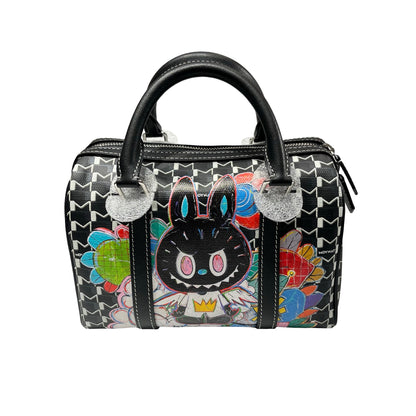 New MOYNAT Canvas LABUBU BAG Crossbody Bag Black