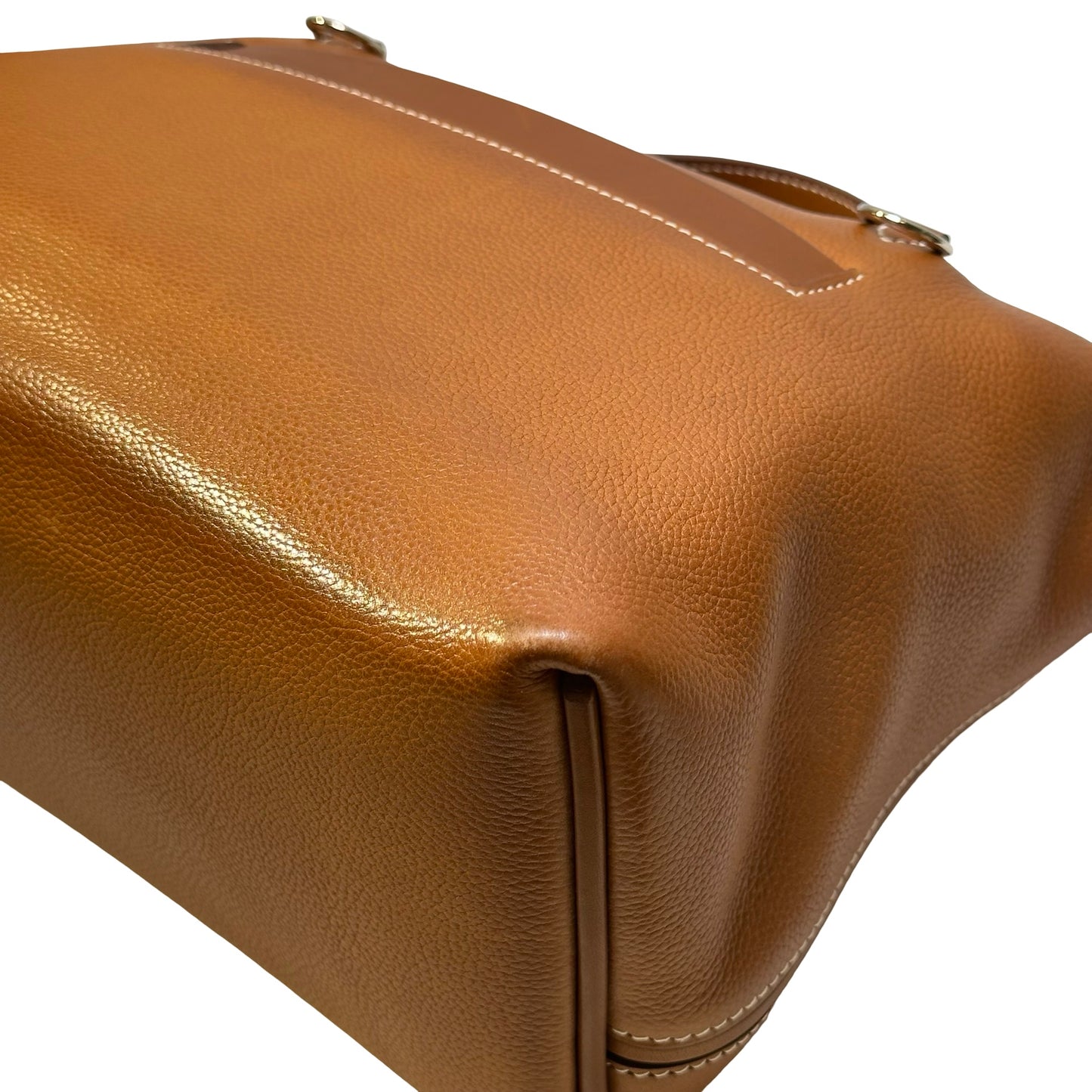 Used HERMES 馬鞍皮 24/24 29 Handbag Gold，GHW
