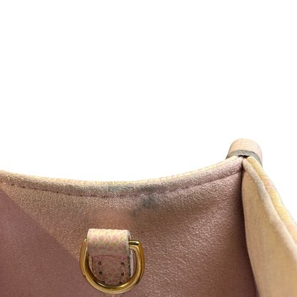 Used LOUIS VUITTON Monogram Empreinte Leather On The Go Handbag Sunrise Pastel