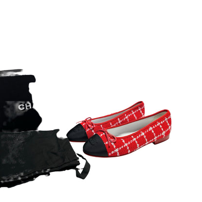 Used CHANEL Shoes Red