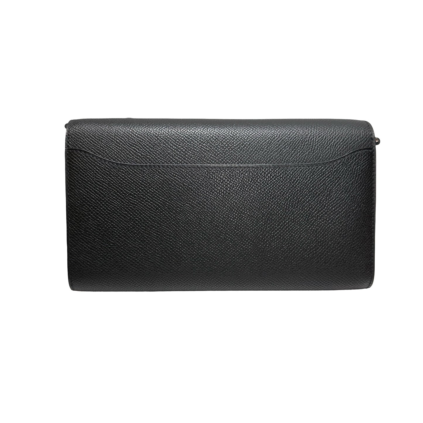 Used Hermès Calfskin Leather Constance to go Cross Body Bag PHW Black