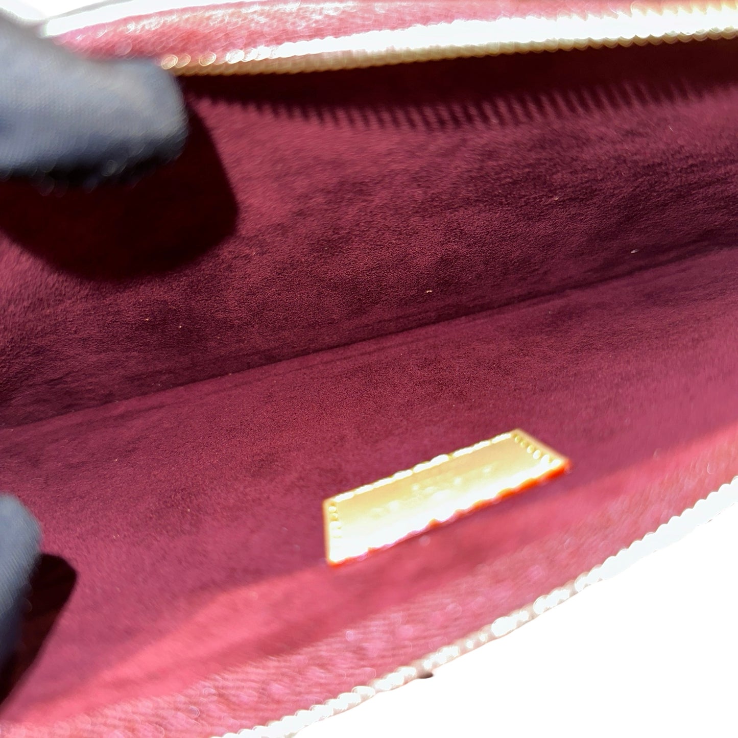 Used LOUIS VUITTON CarryALL PM Shoulder Bag Brown GHW