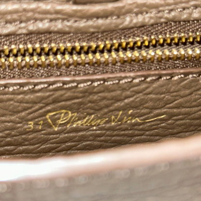 Used 3.1 PHILLIP LIM Textured Leather Pashli Mini Satchel Satchel Brown