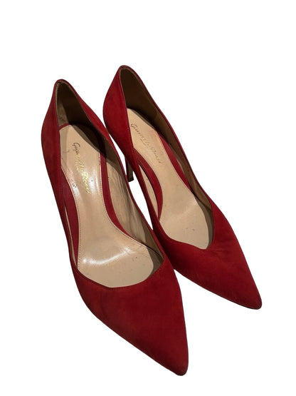 Used GIANVITO ROSSI High Heels Shoes Red