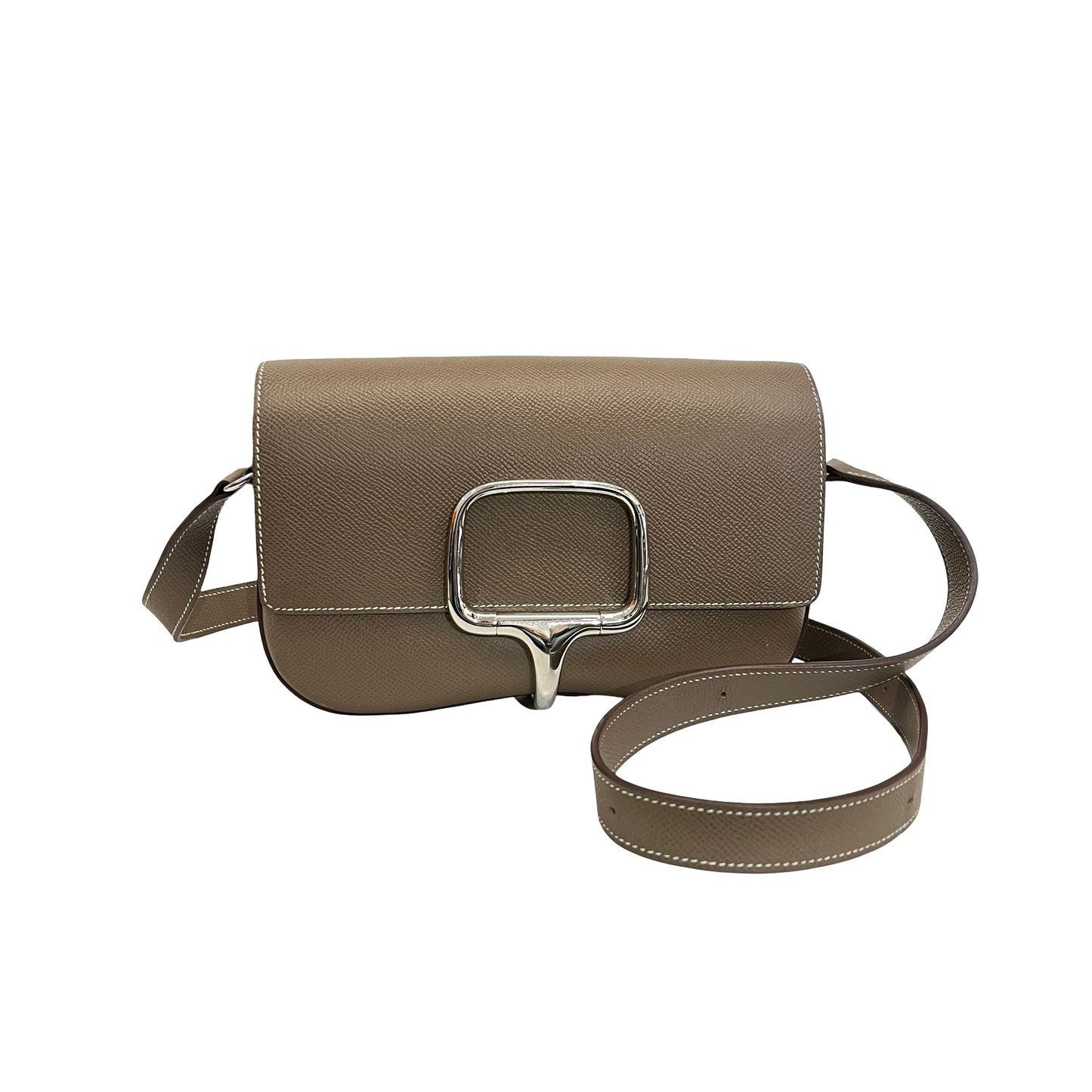 Used HERMÈS Della Elan Etoupe PHW